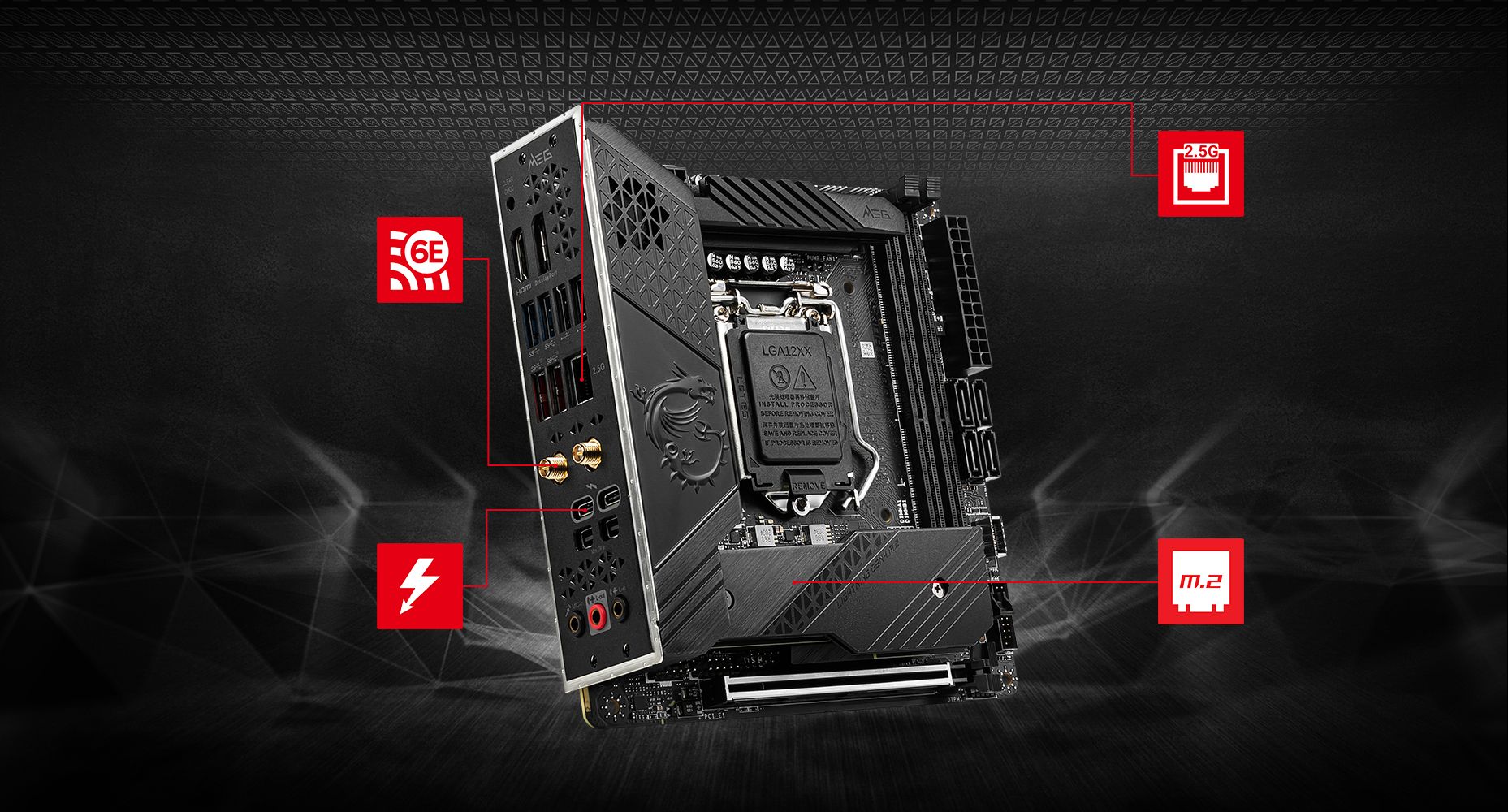 MSI MEG Z590I UNIFY LGA 1200 Mini ITX Intel Motherboard - Newegg.com